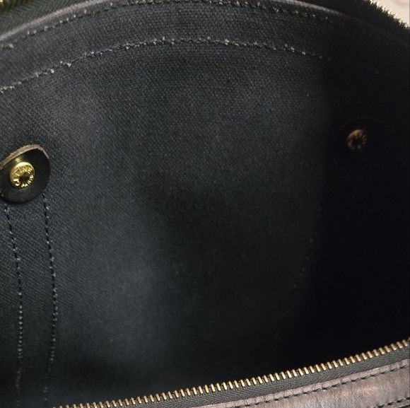 CELINE Macadam Coated Canvas Boston Bag - Picture 14 of 16